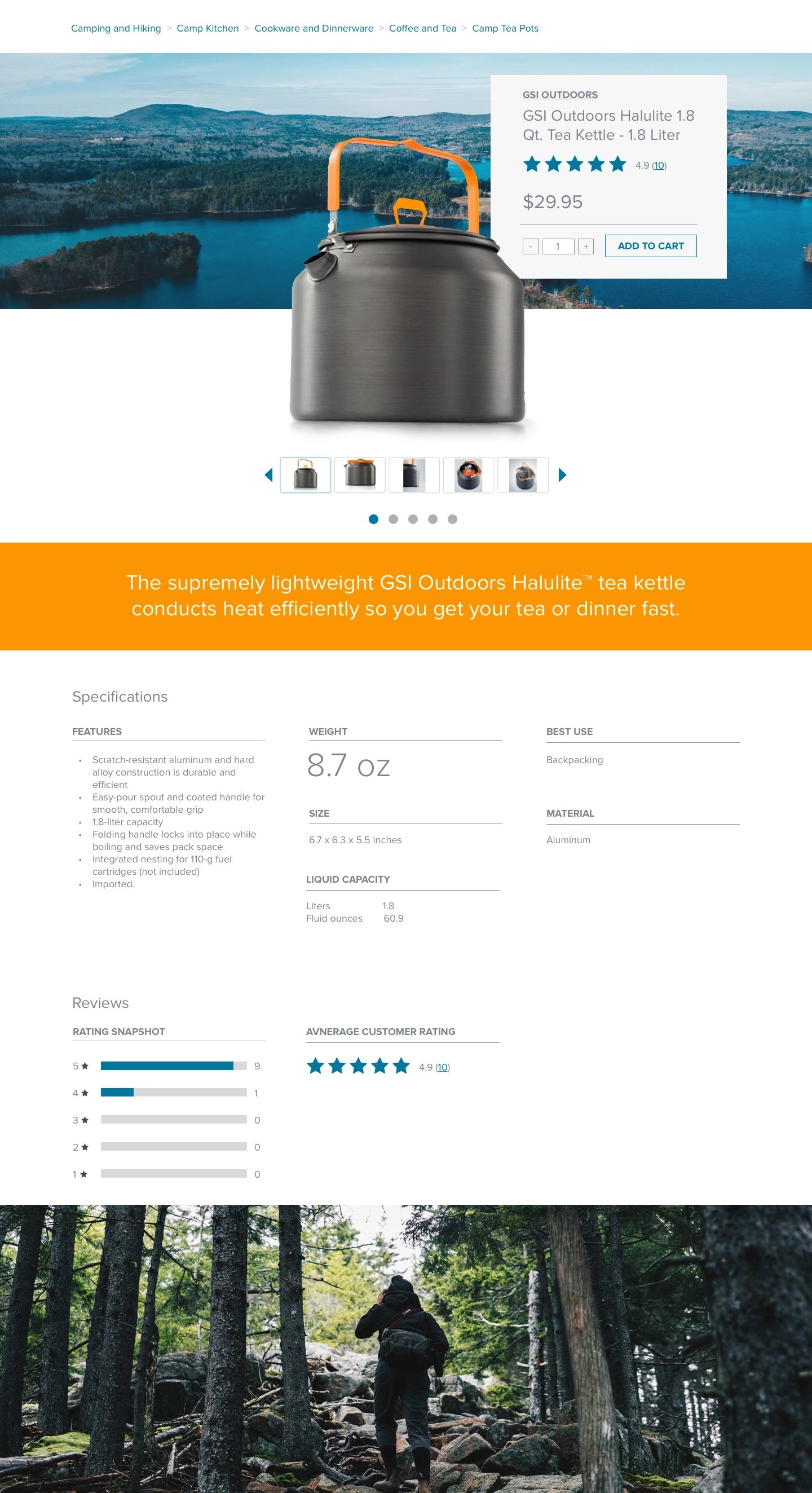  Product detail page design 