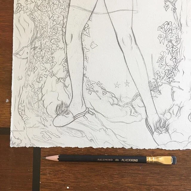 #wip #workinprogress #drawing #illustration #pencil #blackwing #artistsoninstagram #pencildrawing