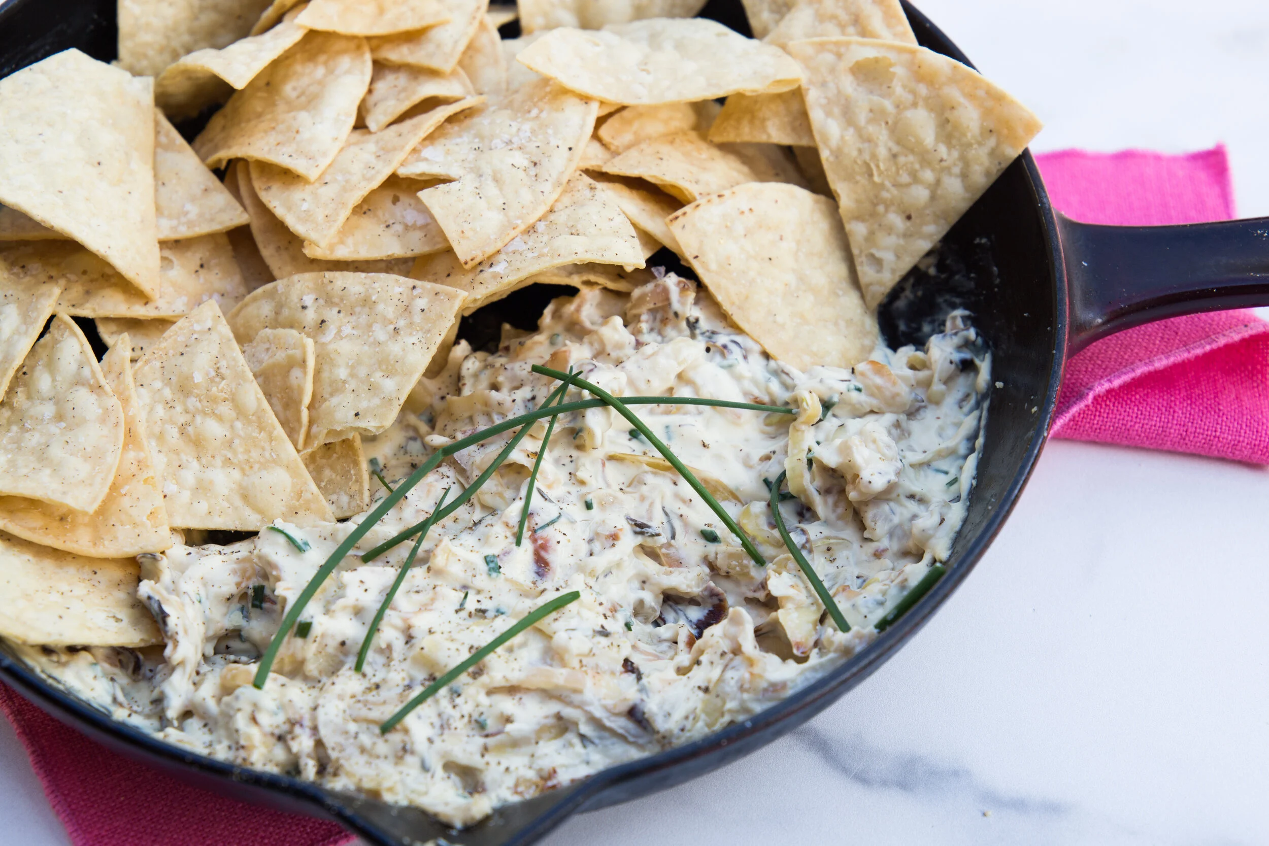 Salt & Vinegar Roasted Onion Dip — Caroline Chambers