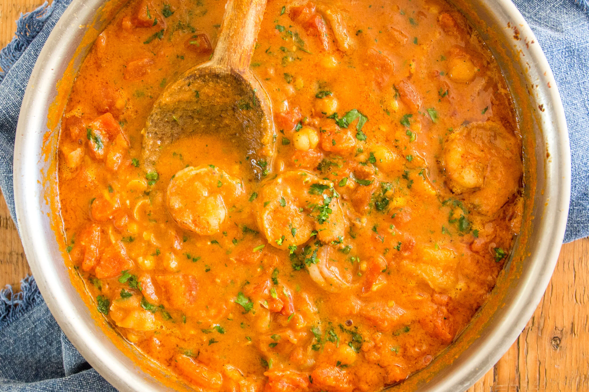 Coconut Shrimp Tikka Masala — Caroline Chambers