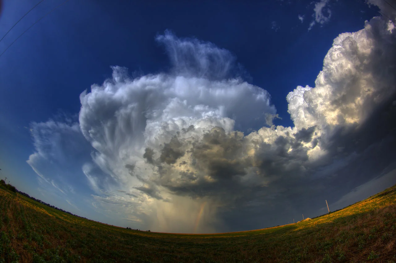 Thunder Cloud Rainbow By David DeHetre from Lawrence, KS, USA,United States