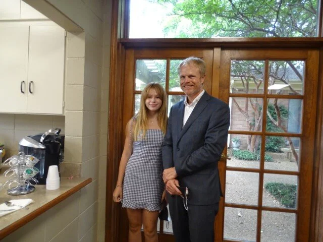 Mariane Powell &amp; her father Chris
