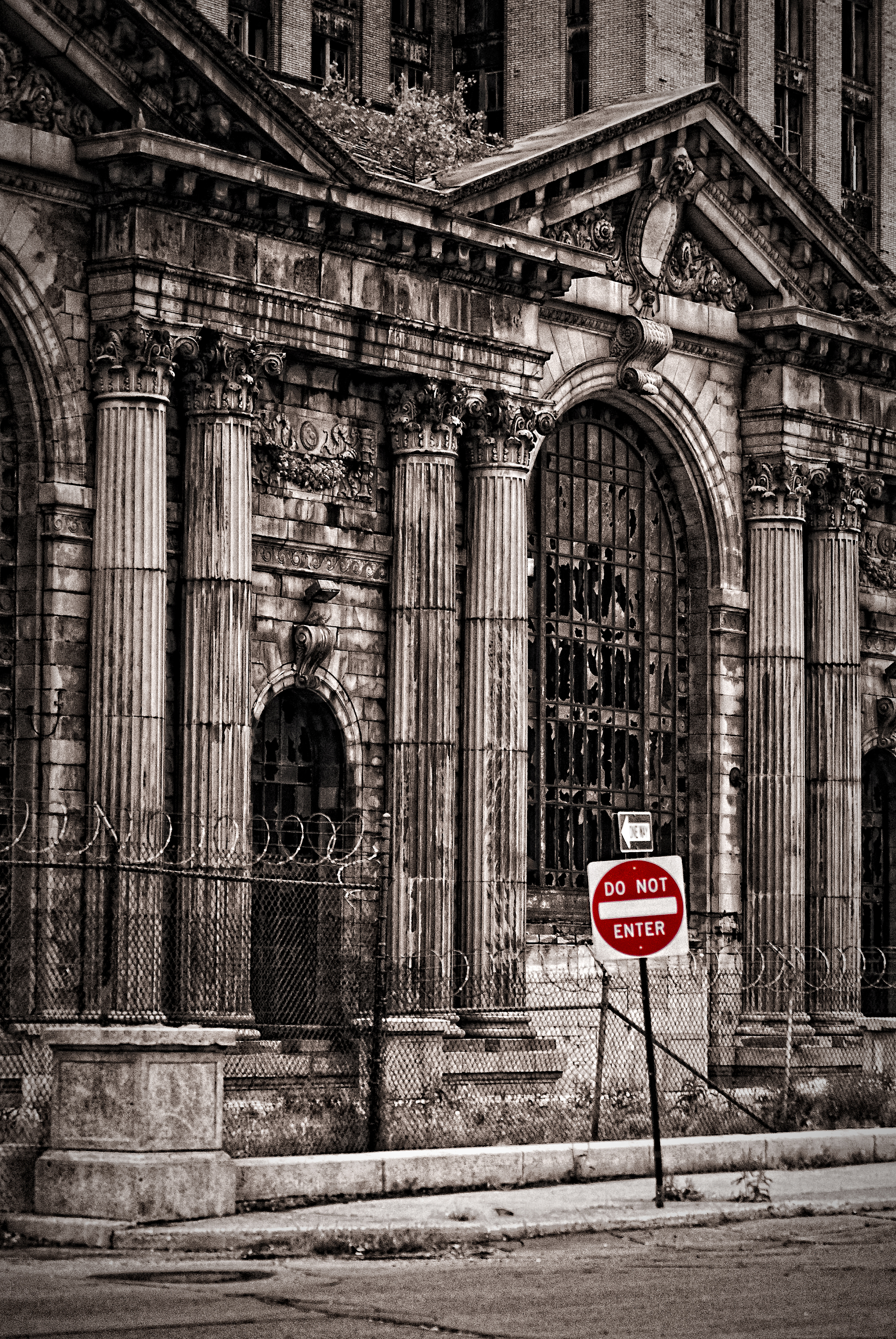 Entry of Michigan Central Station