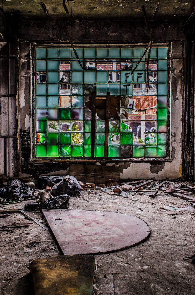 Packard Plant window