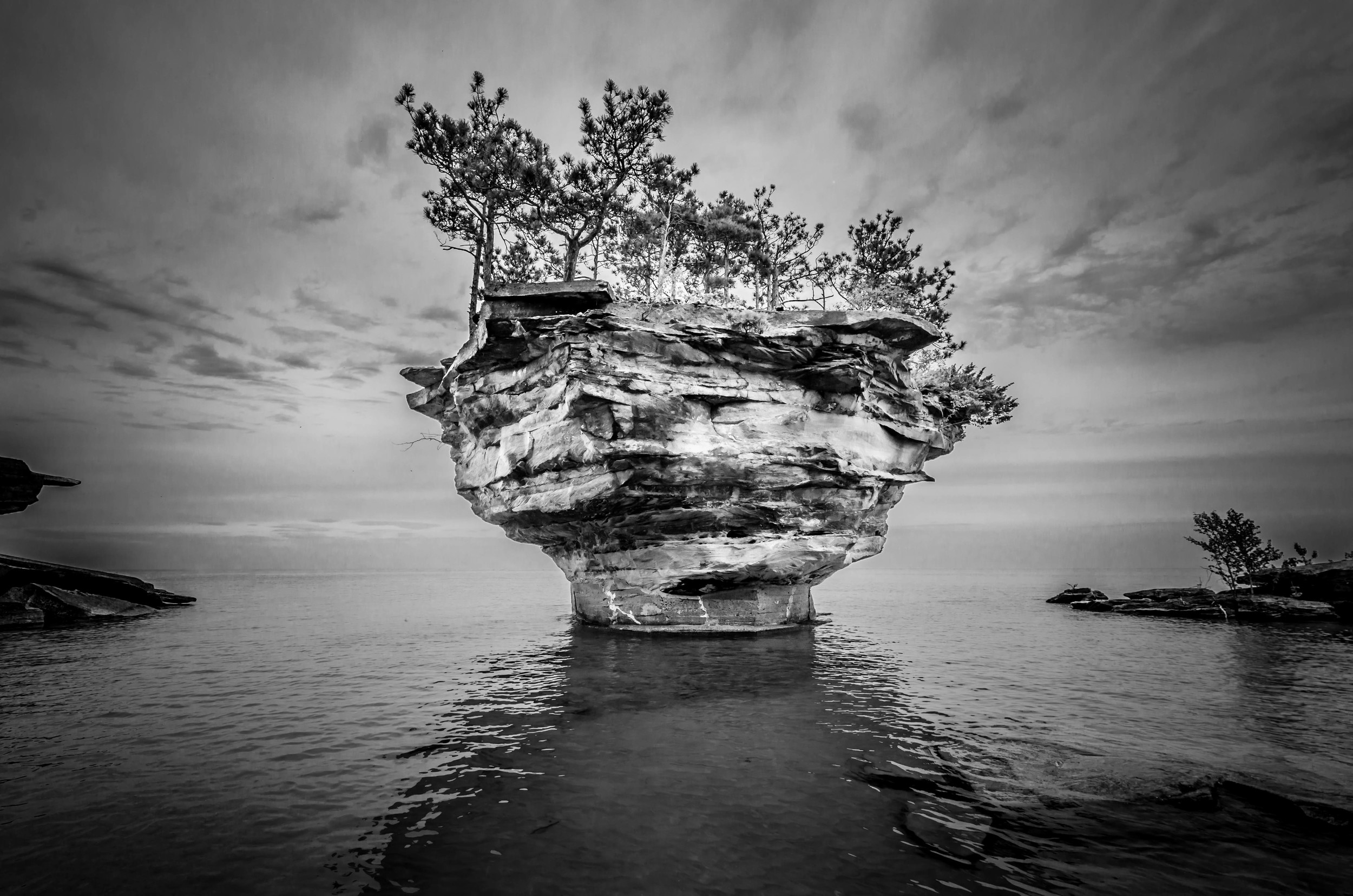 Turnip Rock near Port Austin