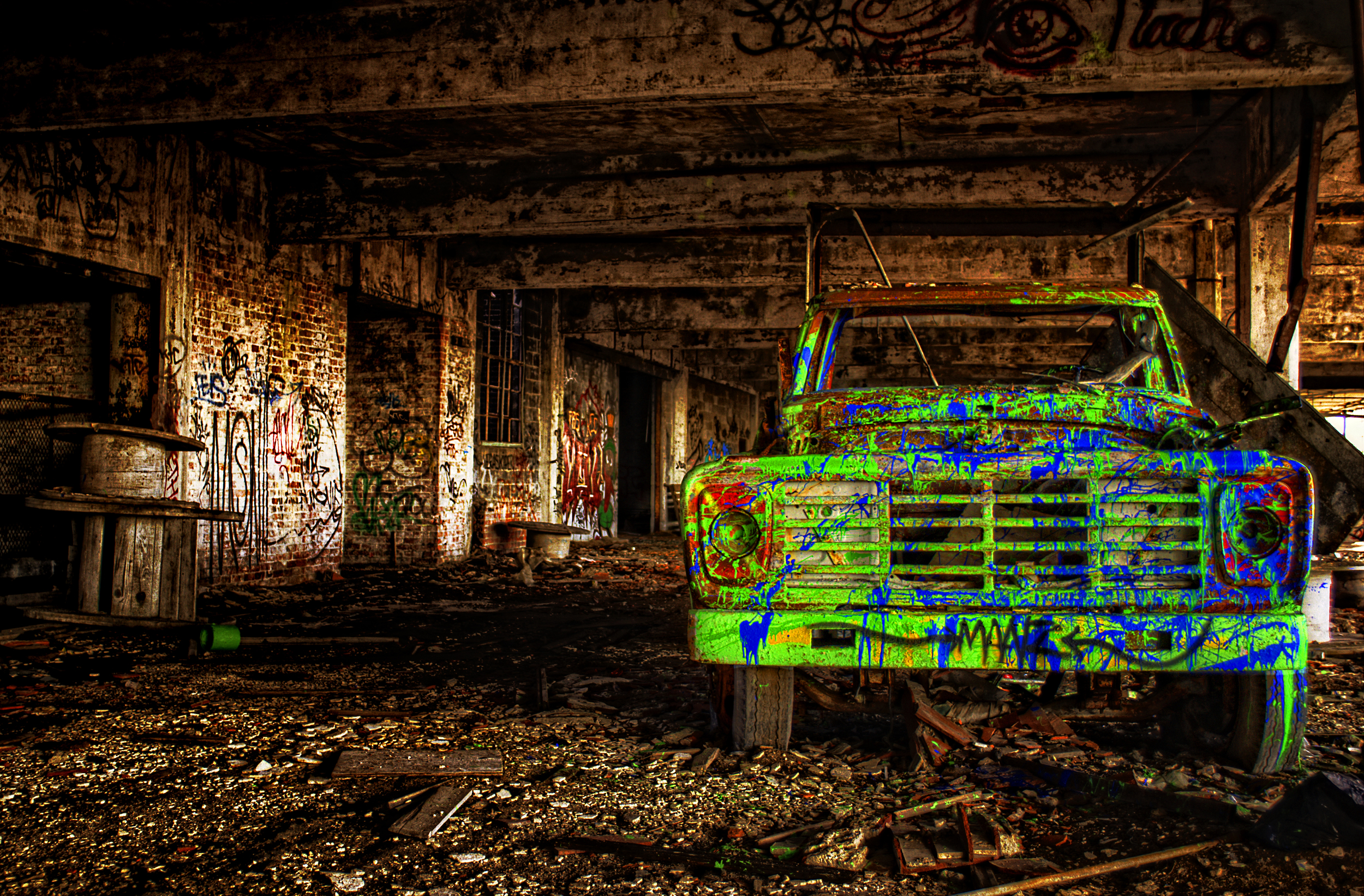 Packard Plant Truck