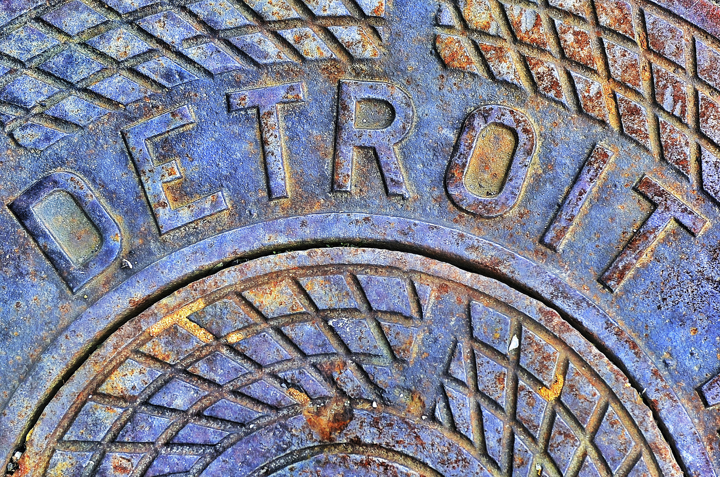 Detroit Manhole Cover