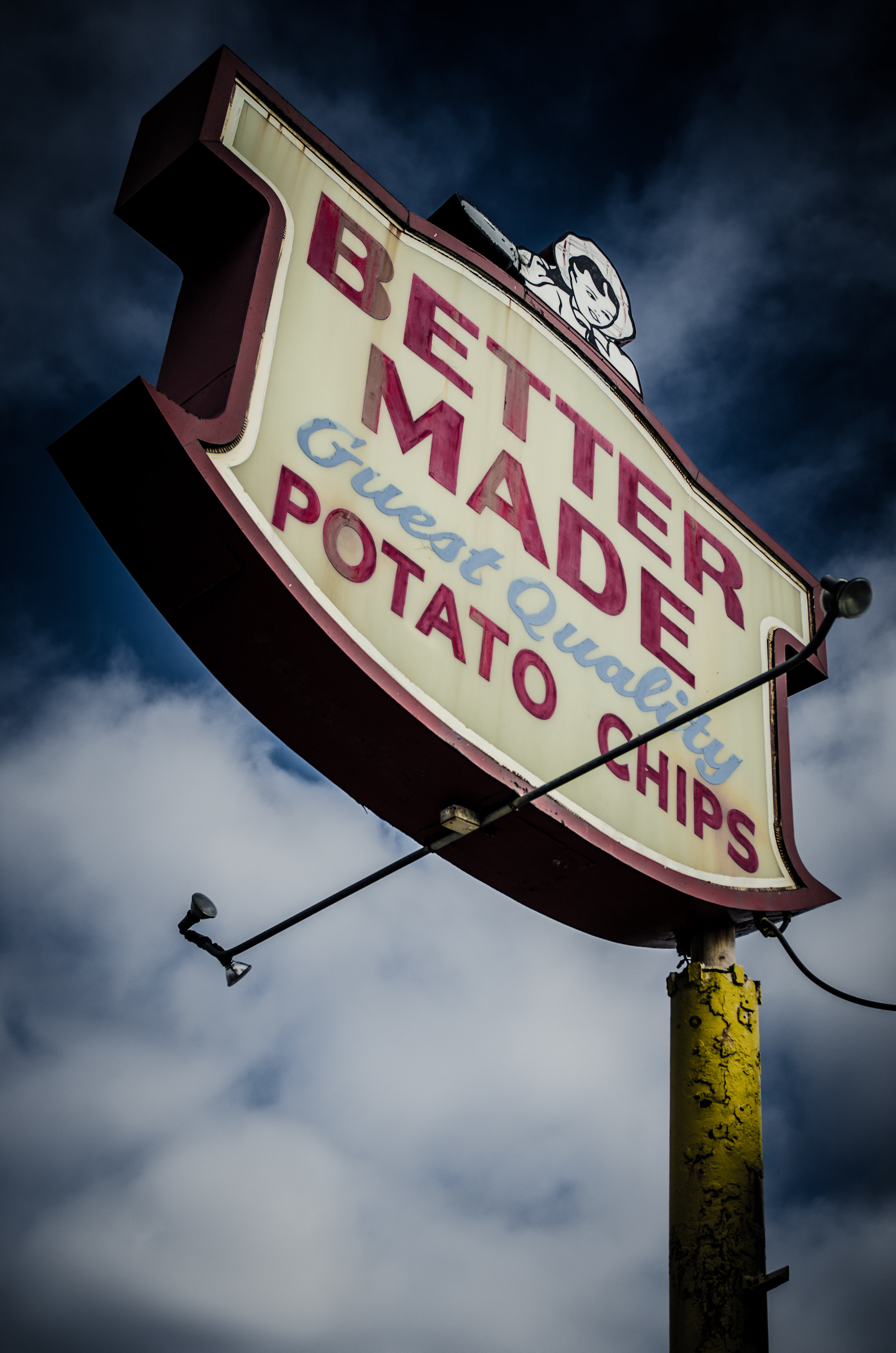 Original Better Made Sign