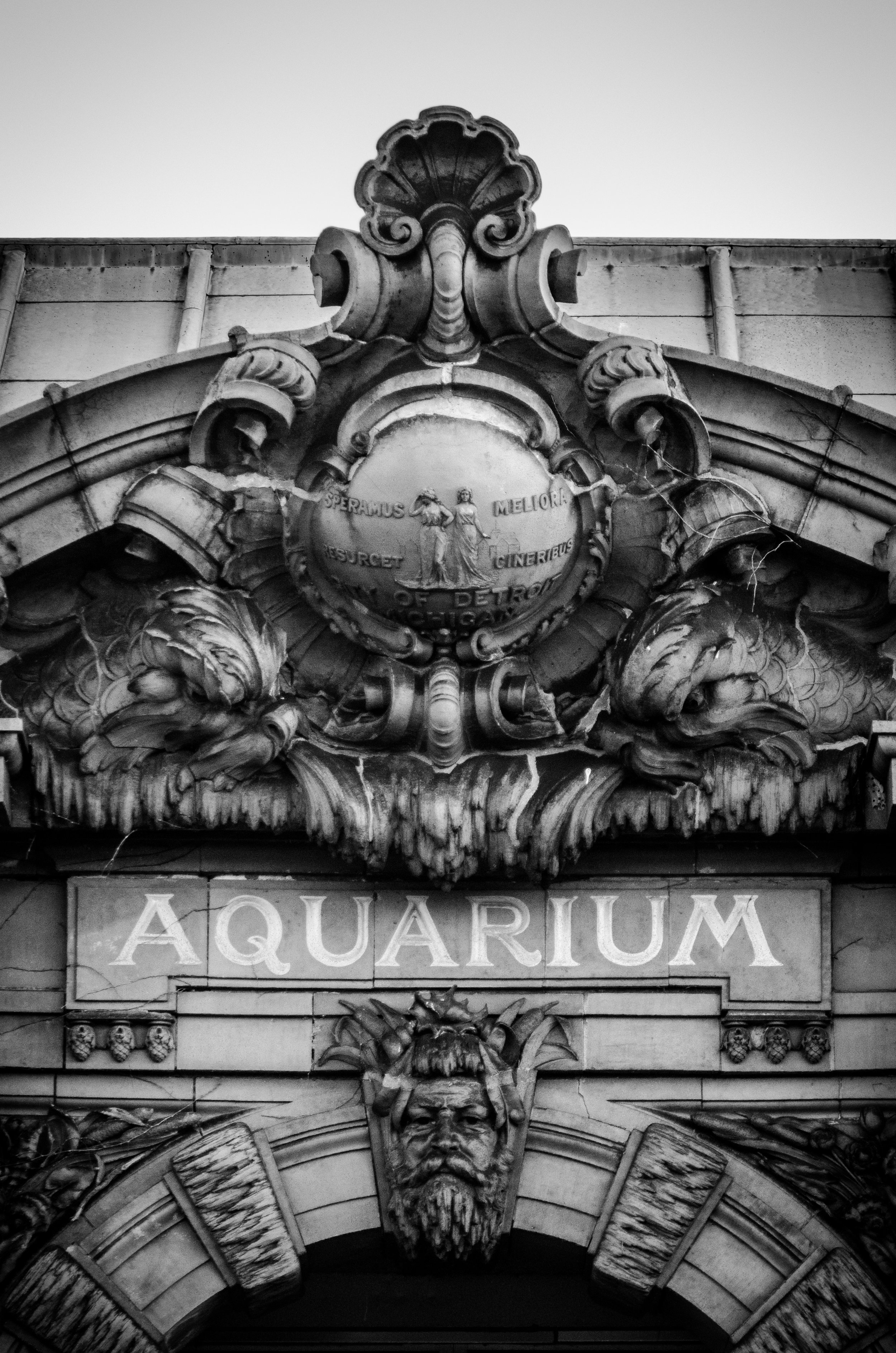 Belle Isle Aquarium entrance