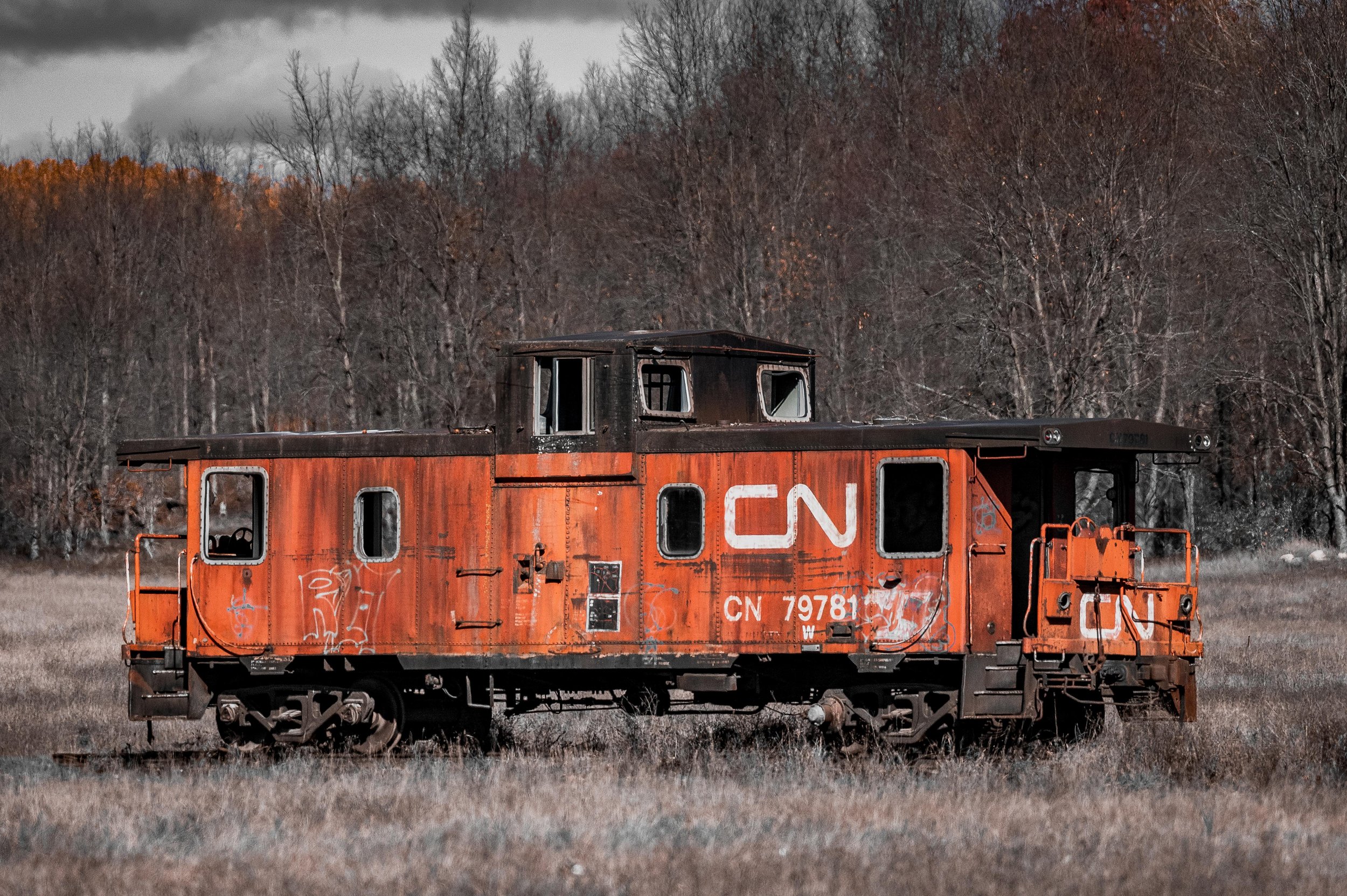 Abandoned Caboose