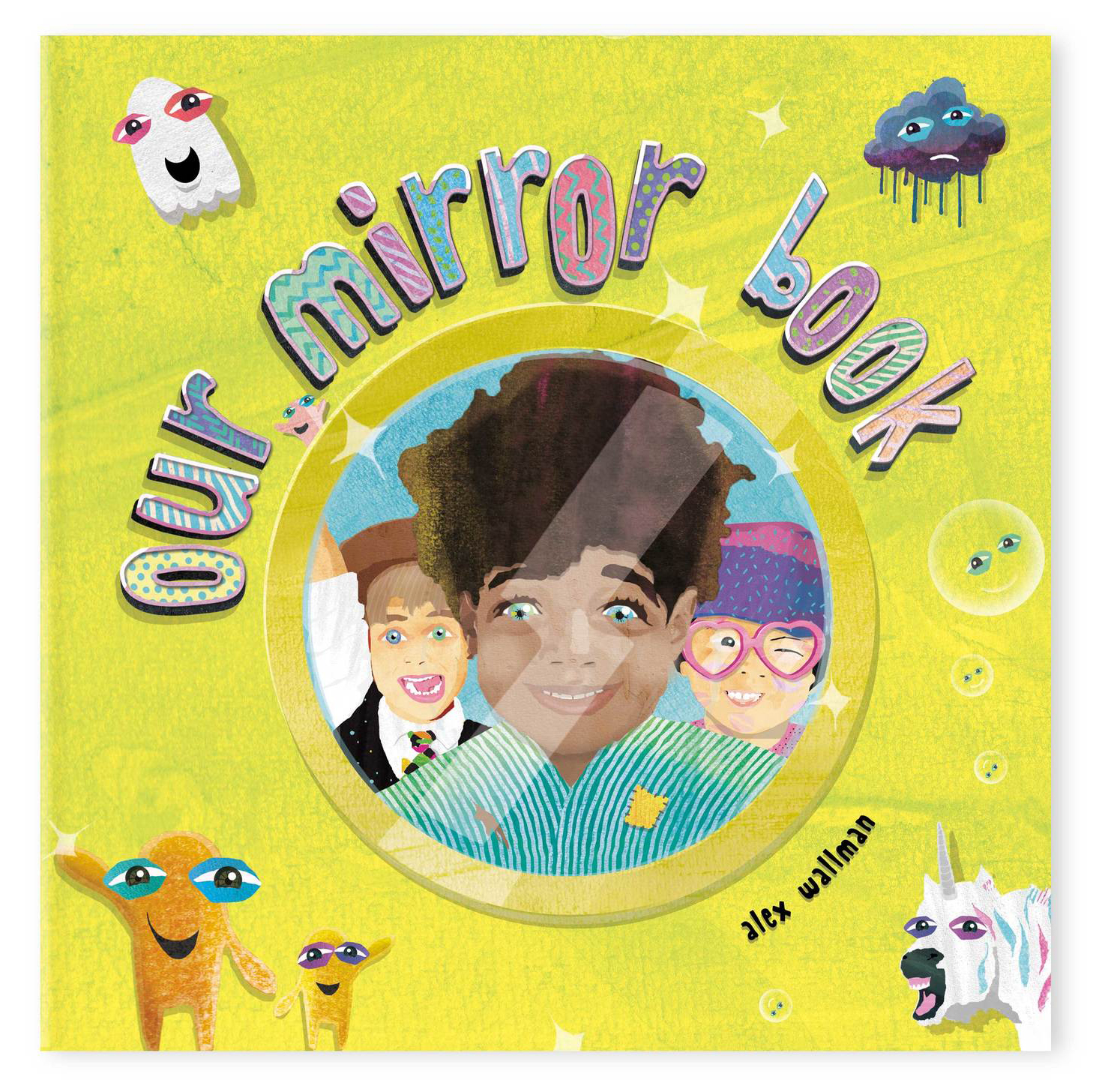 A book cover for a philosophical picture book I wrote and illustrated.