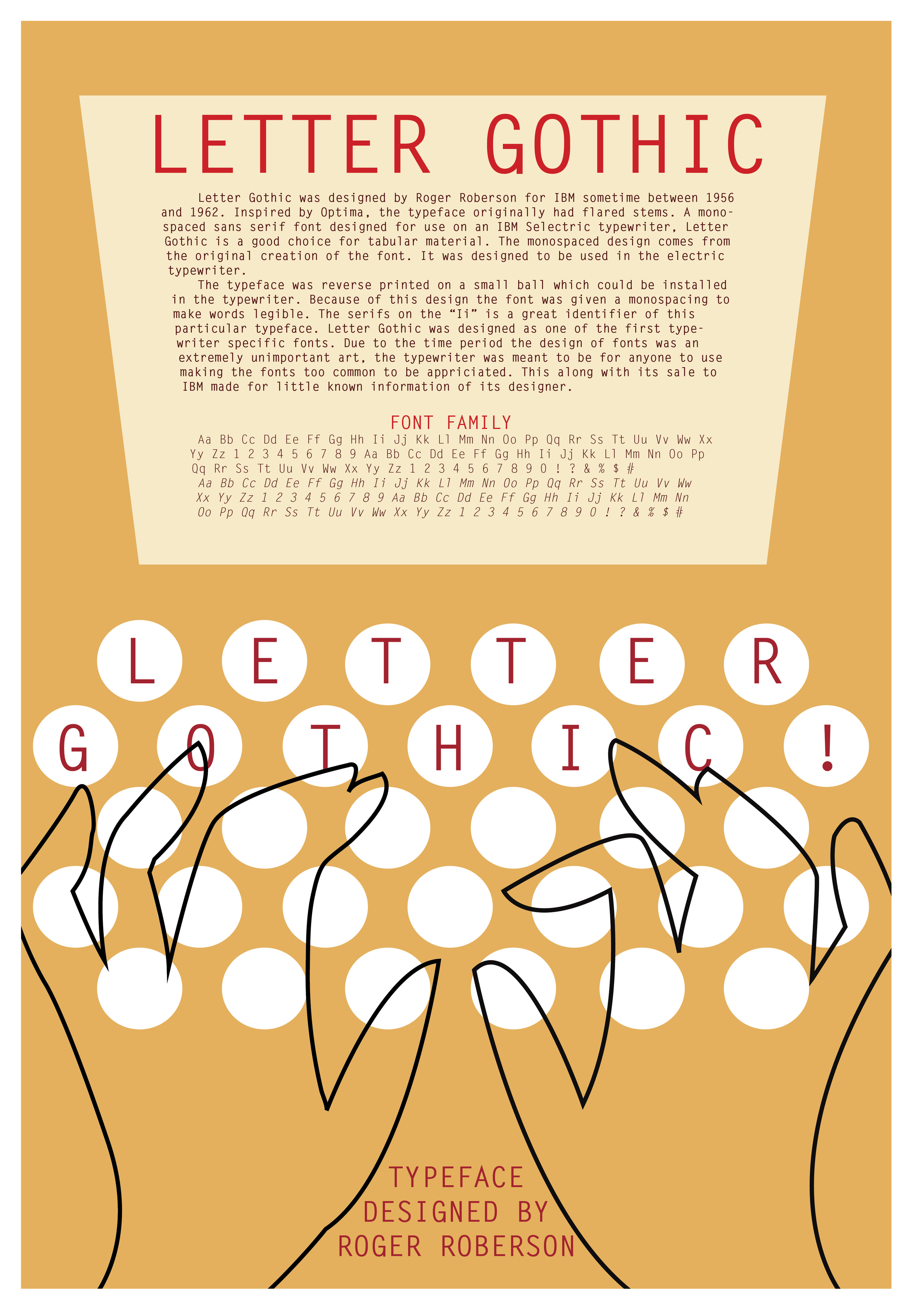 Letter Gothic!