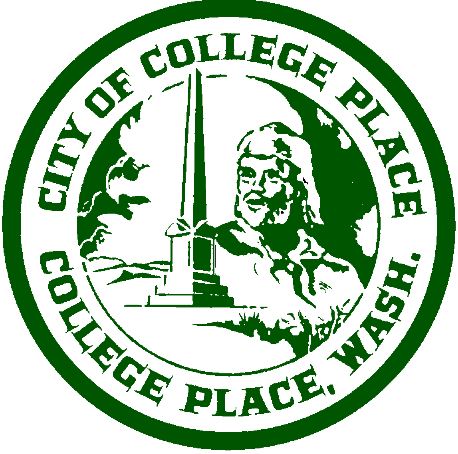 The current City of College Place logo.