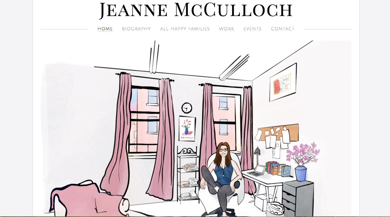 Illustrations and website created for author and editor Jeanne McCulloch: https://www.jeannemcculloch.com/