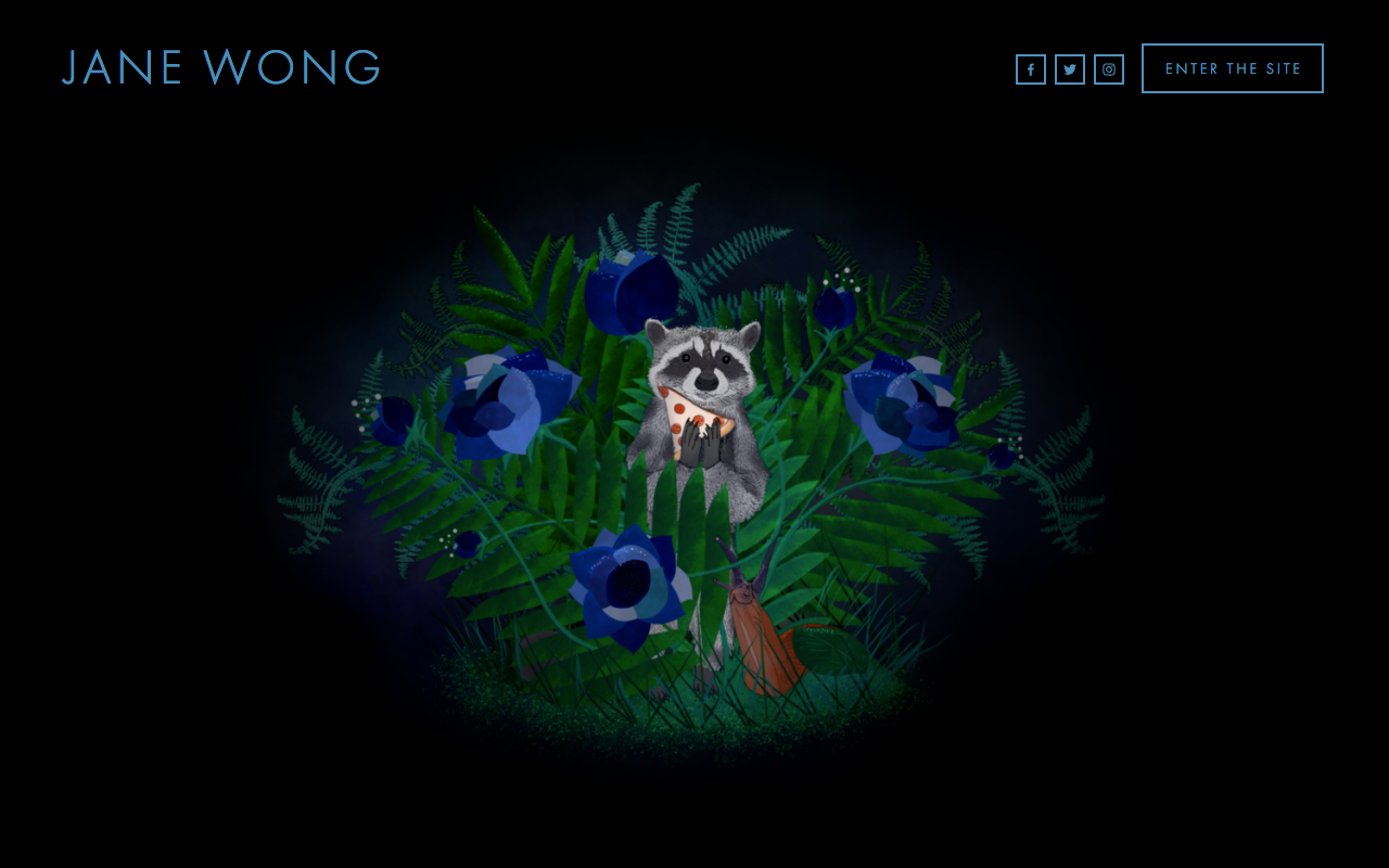 Illustration & website created for Jane Wong: http://janewongwriter.com