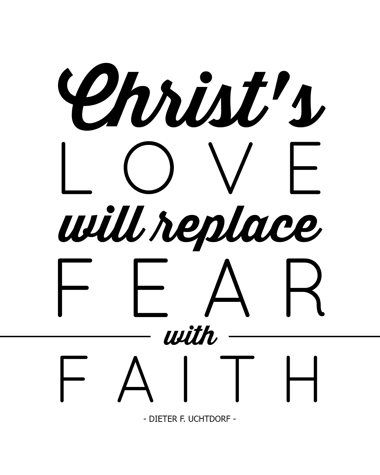 Christ's Love