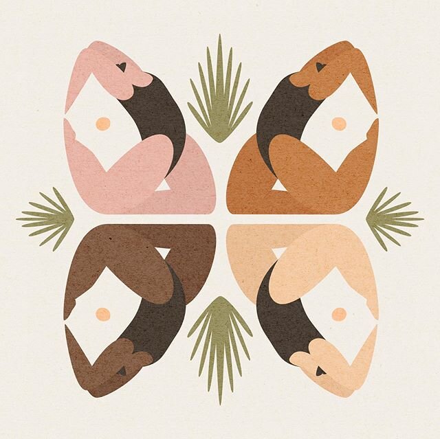 Trying to stay balanced 🌓
*
*
Doing lots of yoga recently to try and move my body, relax my mind, and offset the amount of carbohydrates I am consuming. It&rsquo;s all about balance.
*
*

#womenofIllustration #illustration #illustrations #illustrato