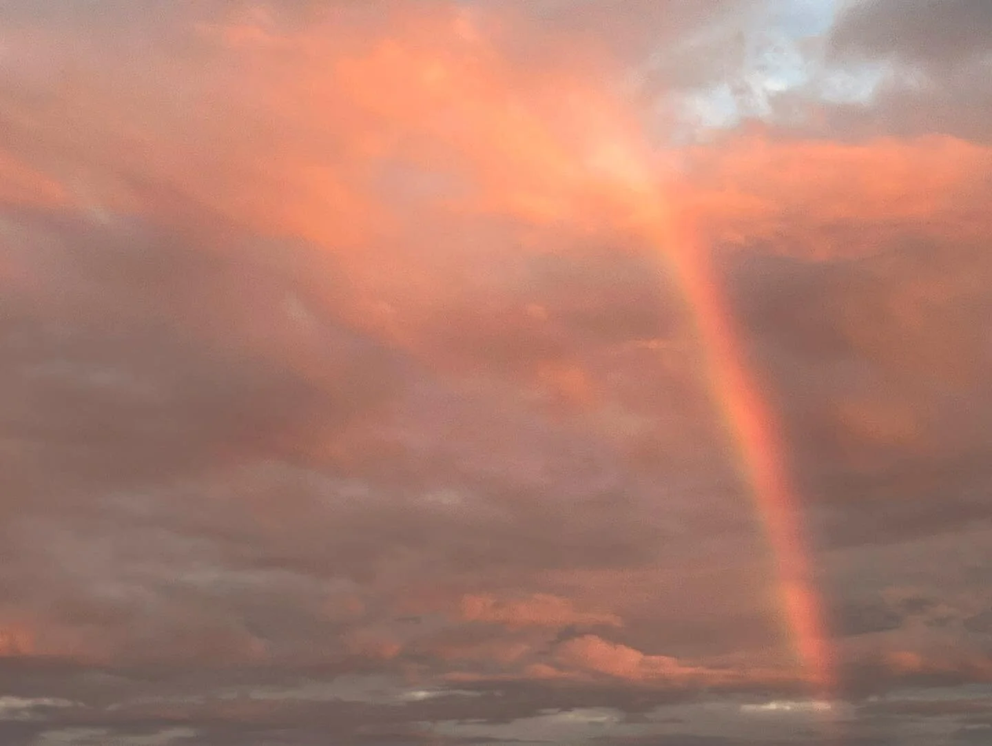 Sunset, rainbow walks along the river in NYC&hellip;weekend wanderings with @von_fife 

#minirainbow #almostrainbow #eastriver #hudsonriver #nyharbor #brooklynbridge #brooklyn #downtown #manhattan #sunset #sunsetsky #rainbowsky #wtc #worldtradecenter