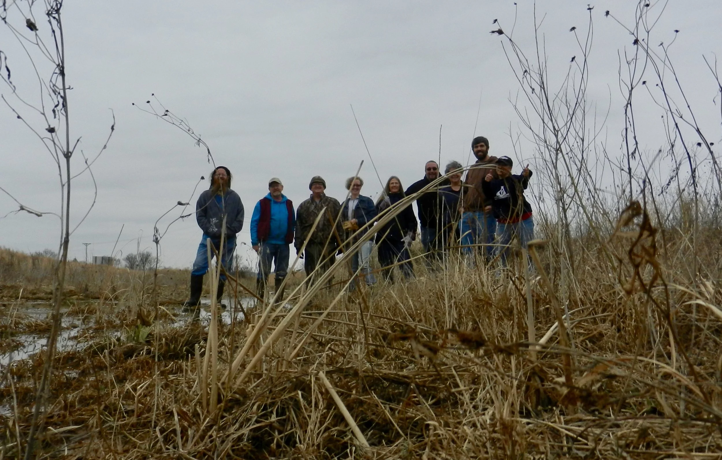 Bank stabilization plantings are crucial to improving water qualities by absorbing excess nutrients such as nitrogen and phosphorus as well as protecting the stream banks from erosion by providing a protective barrier against the water. March 2019 - 200 pollinator friendly and bank stabilization shrubs put in the ground along a 750 feet of riparian corridor of Ben’s Branch stream. Thanks team, the critters should be returning in the coming months and years!