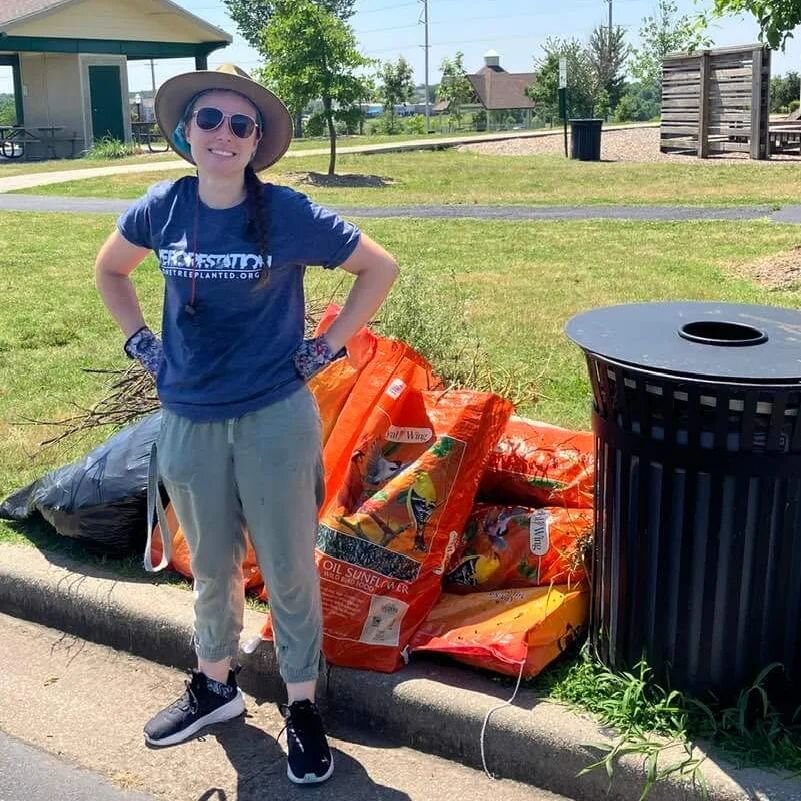 Thanks to Billie, Julie, and especially Emily&hellip;most of the spiderwort has been cut back,and most of the hedge parsley has been removed from the Waystation at Cunningham Park!