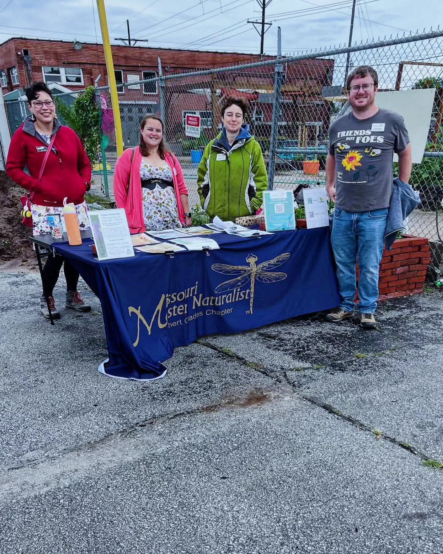 Last Saturday, Chert Glade Master Naturalists hung out at Empire Market for Bees & Blossoms Day.