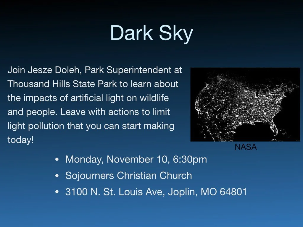 Dark Sky Workshop