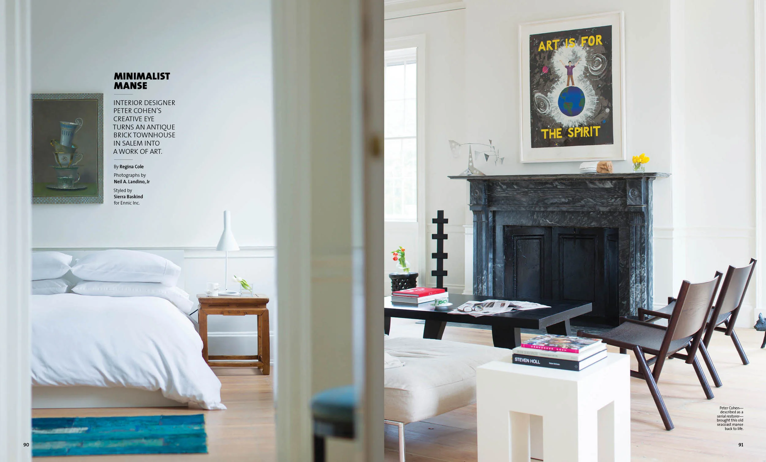  Photographs by Neil Landino, JR., props styled by Sierra Baskind for Ennic Inc.    