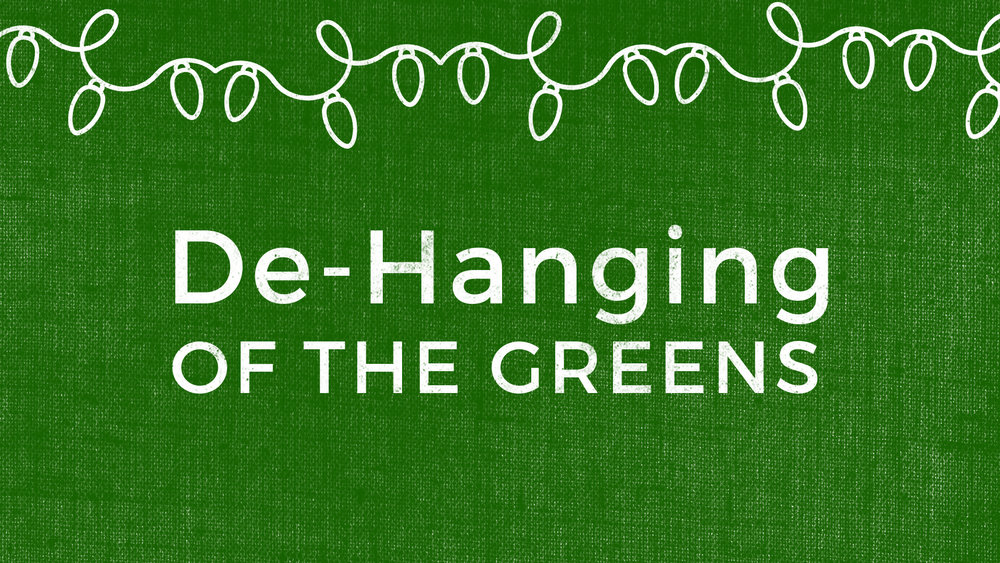 De-Hanging of the Greens — Navarre United Methodist Church