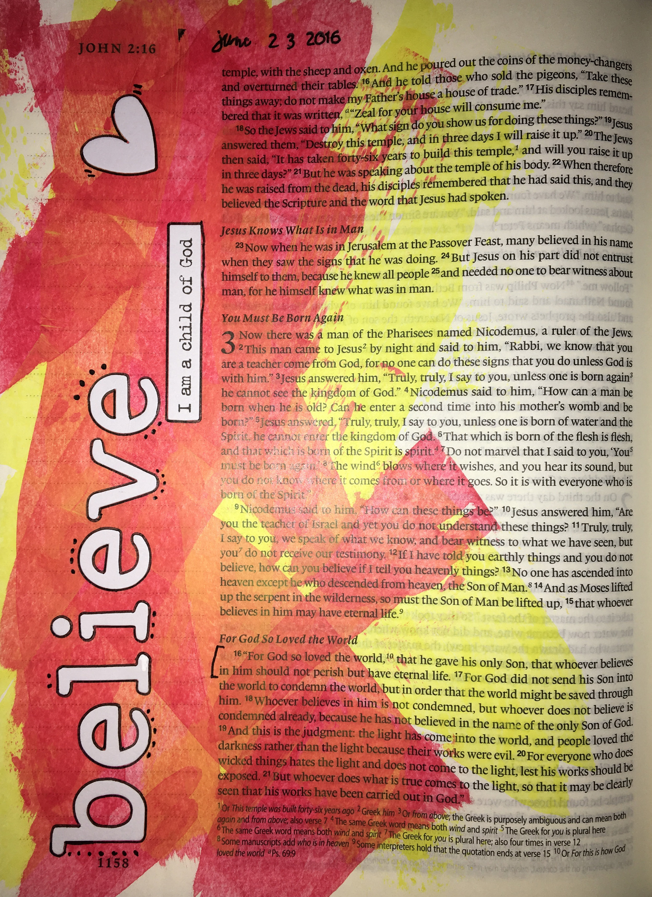 Acrylic Paint Scraping and Stickers