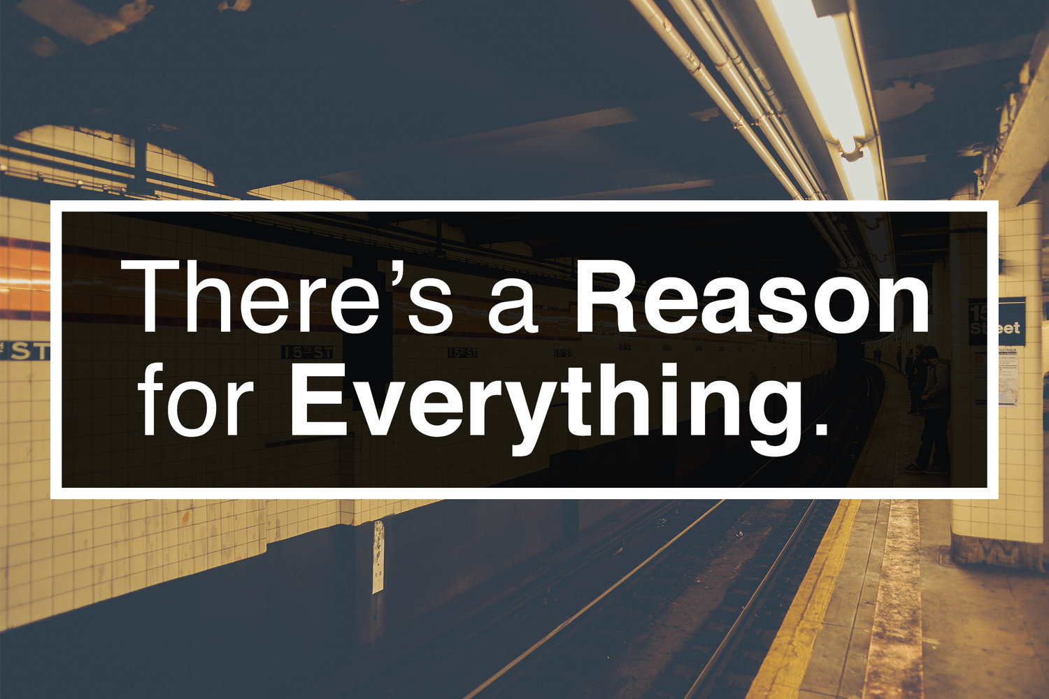 There&amp;#39;s a reason for everything. — Navarre United Methodist Church