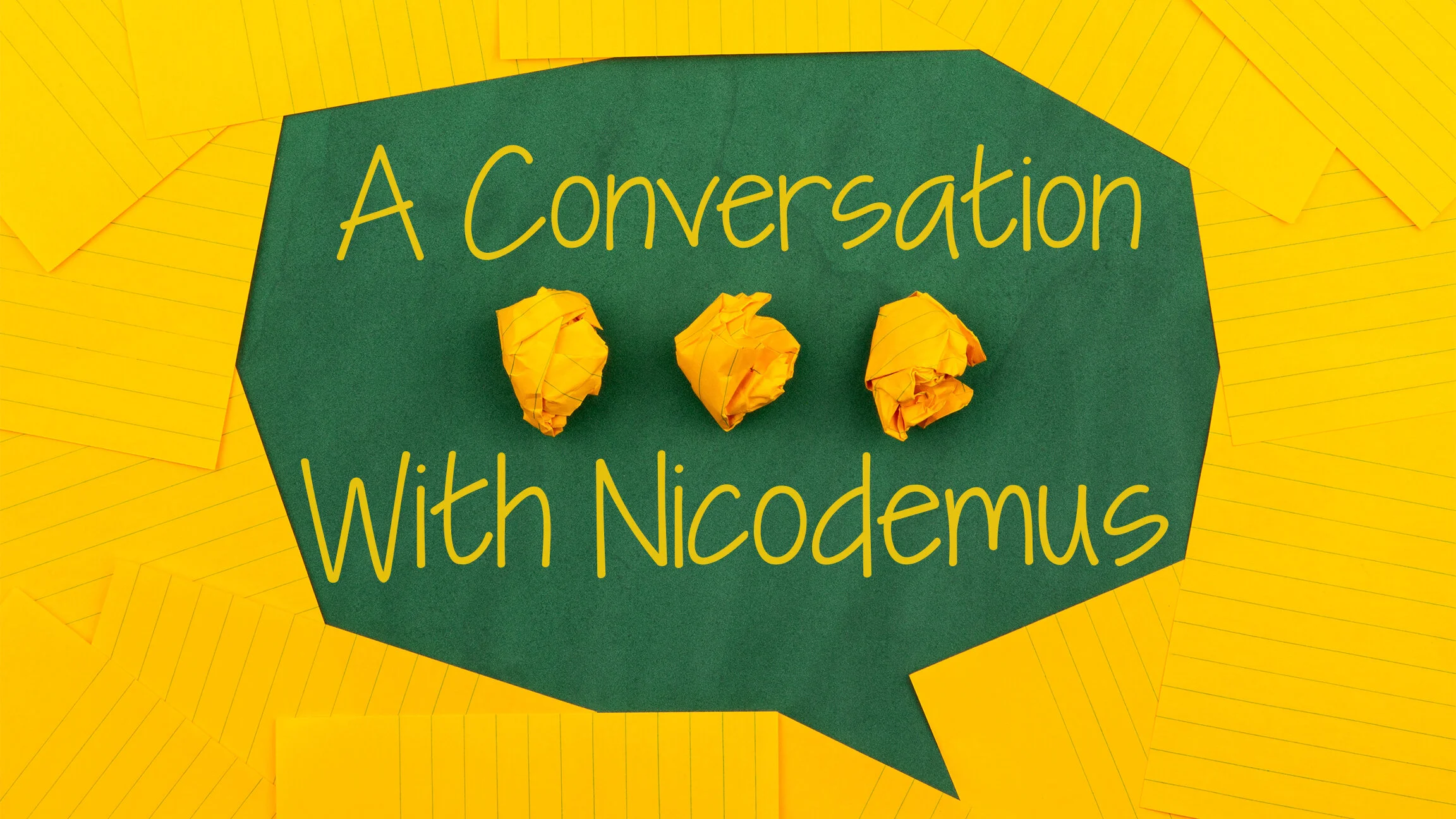 A Conversation With Nicodemus