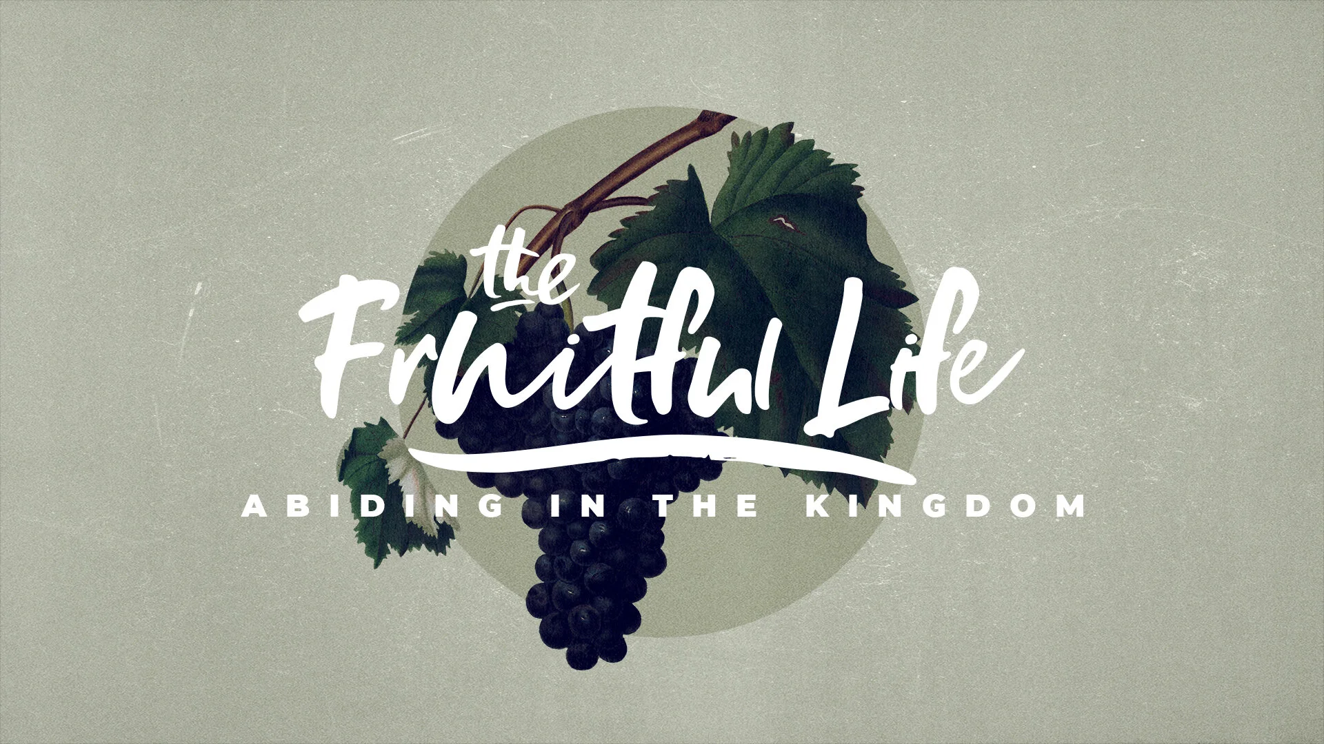 The Fruitful Life