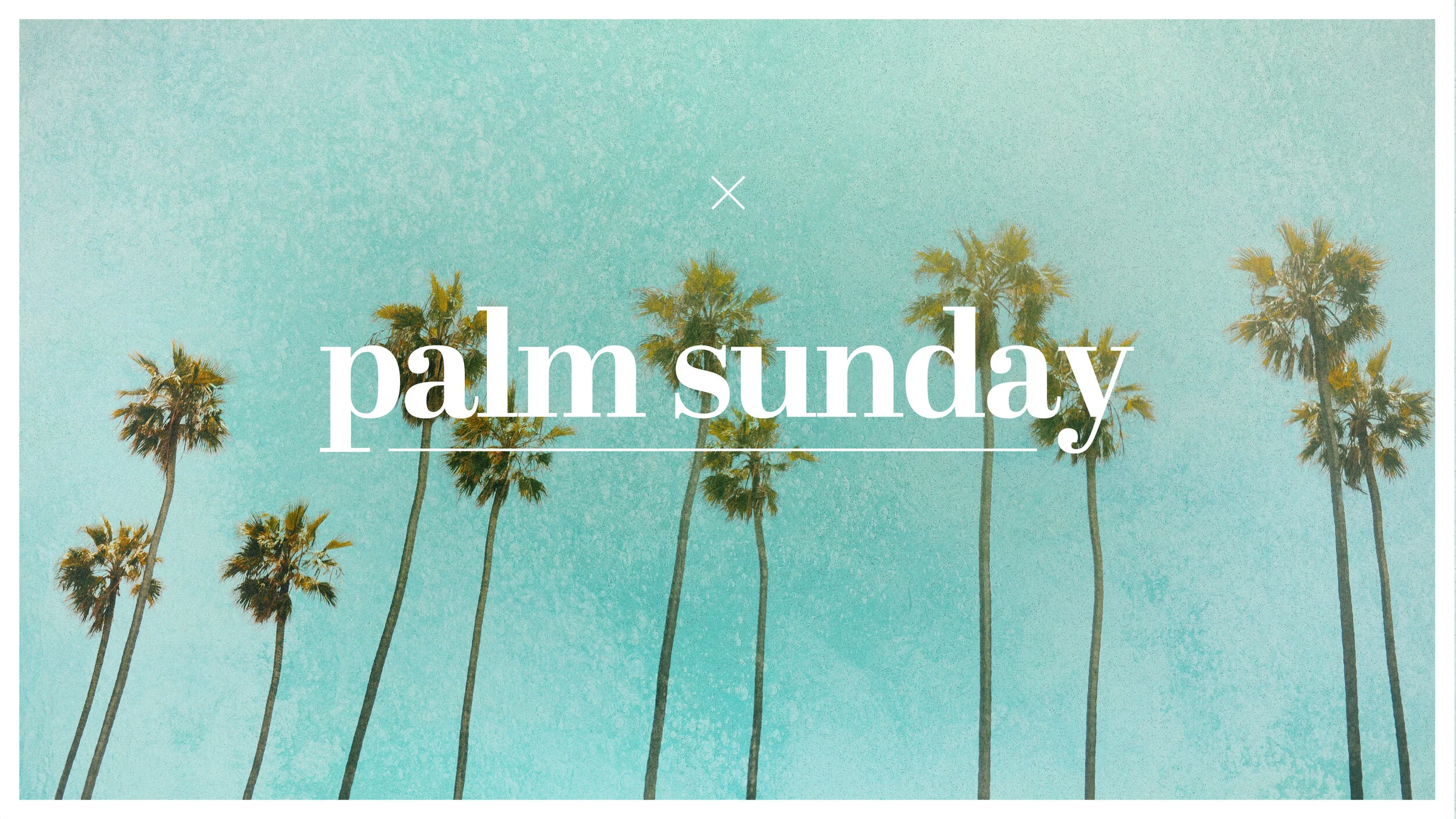 Palm Sunday