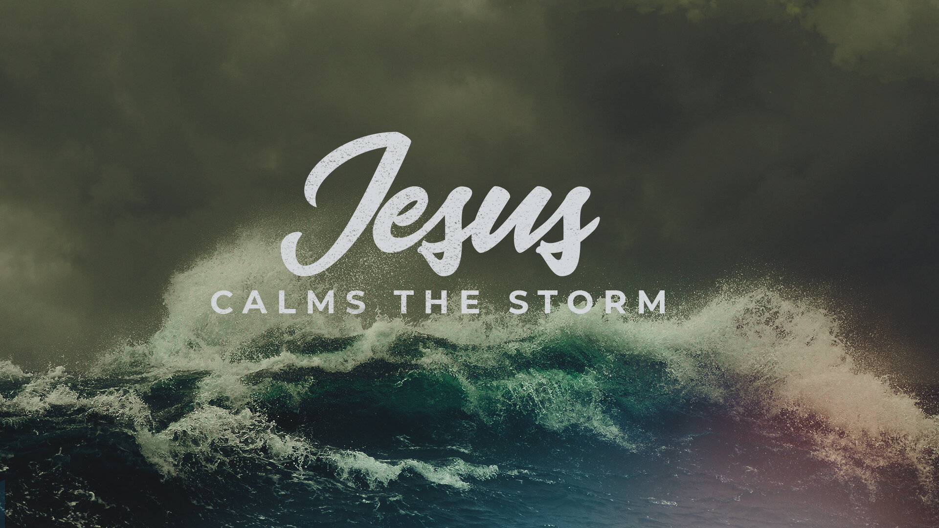 Jesus Calms the Storm