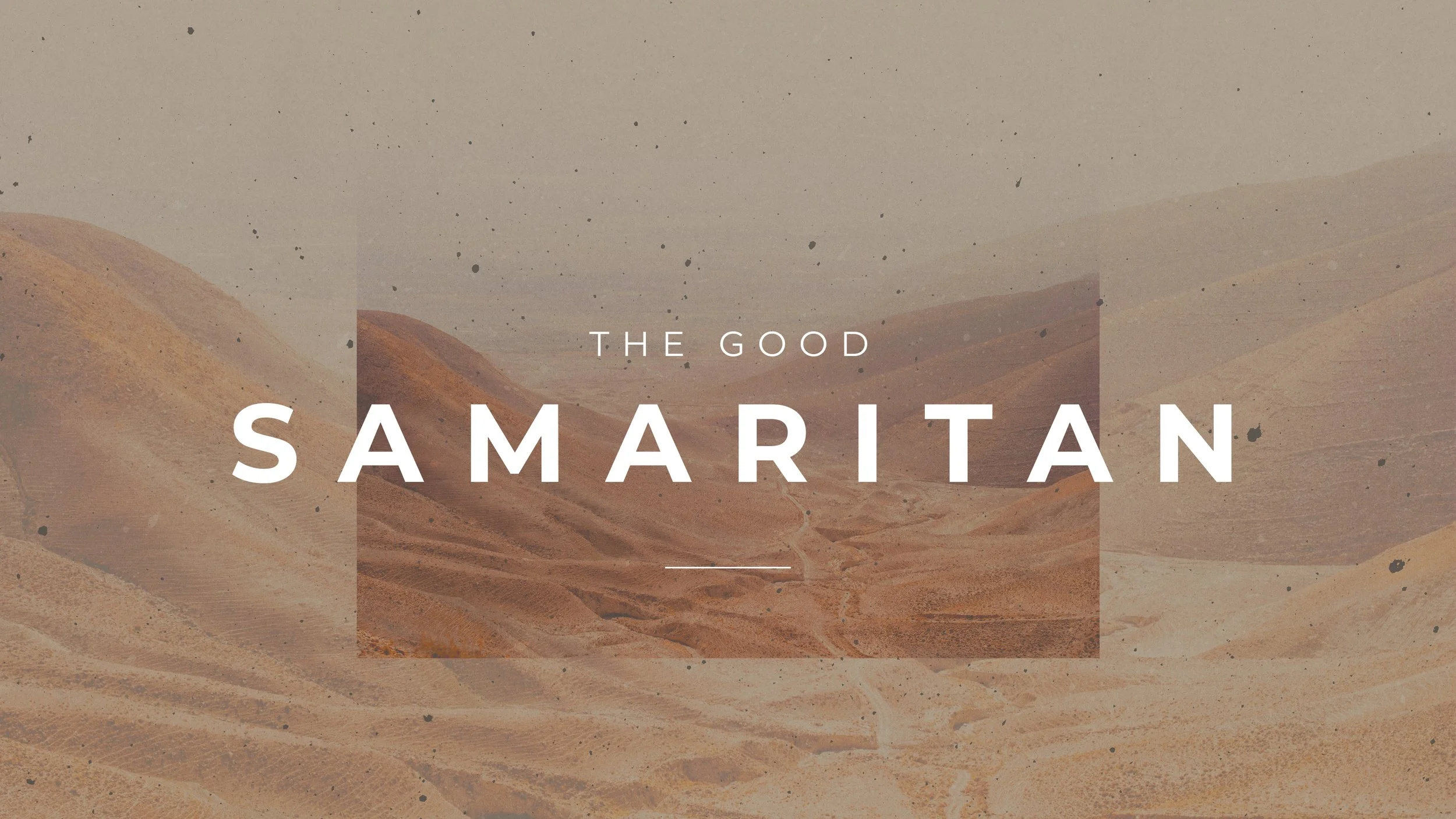 The Good Samaritan