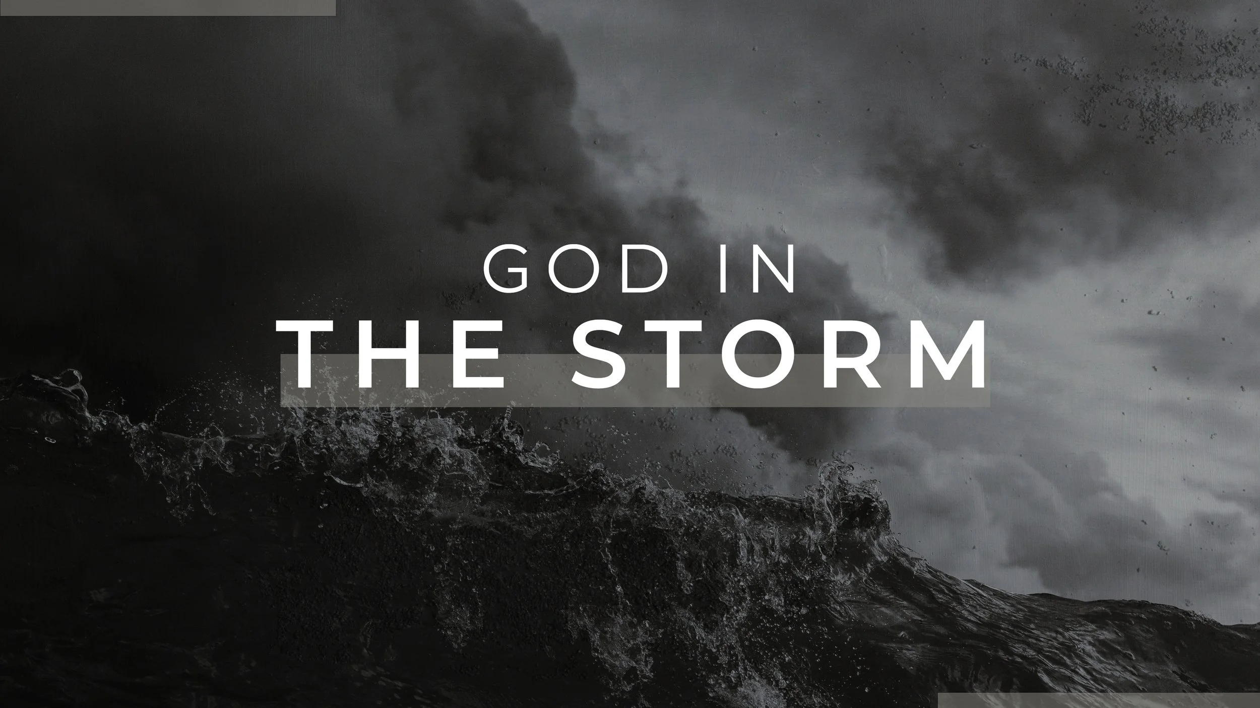 God In The Storm
