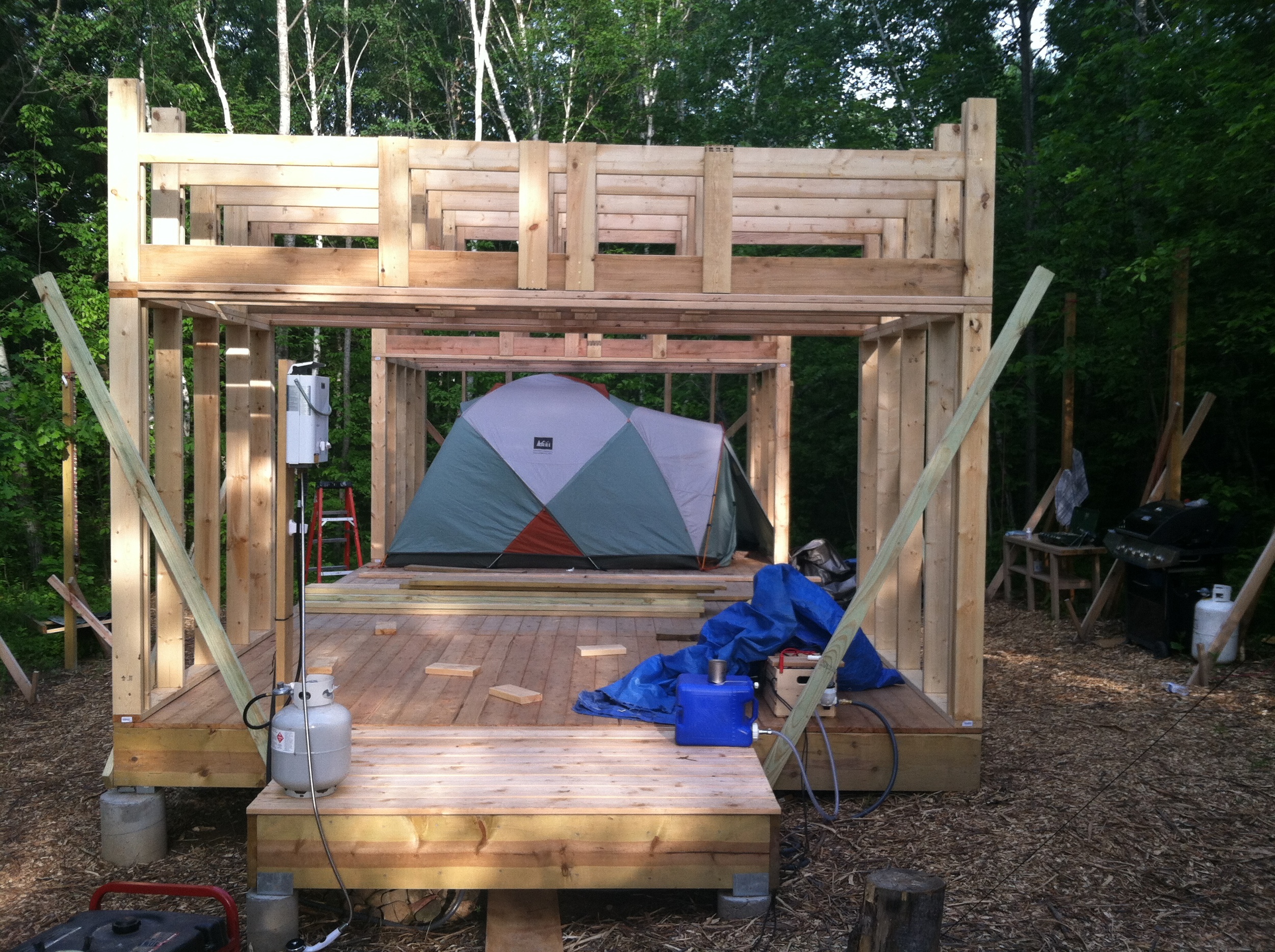 parallel trusses
