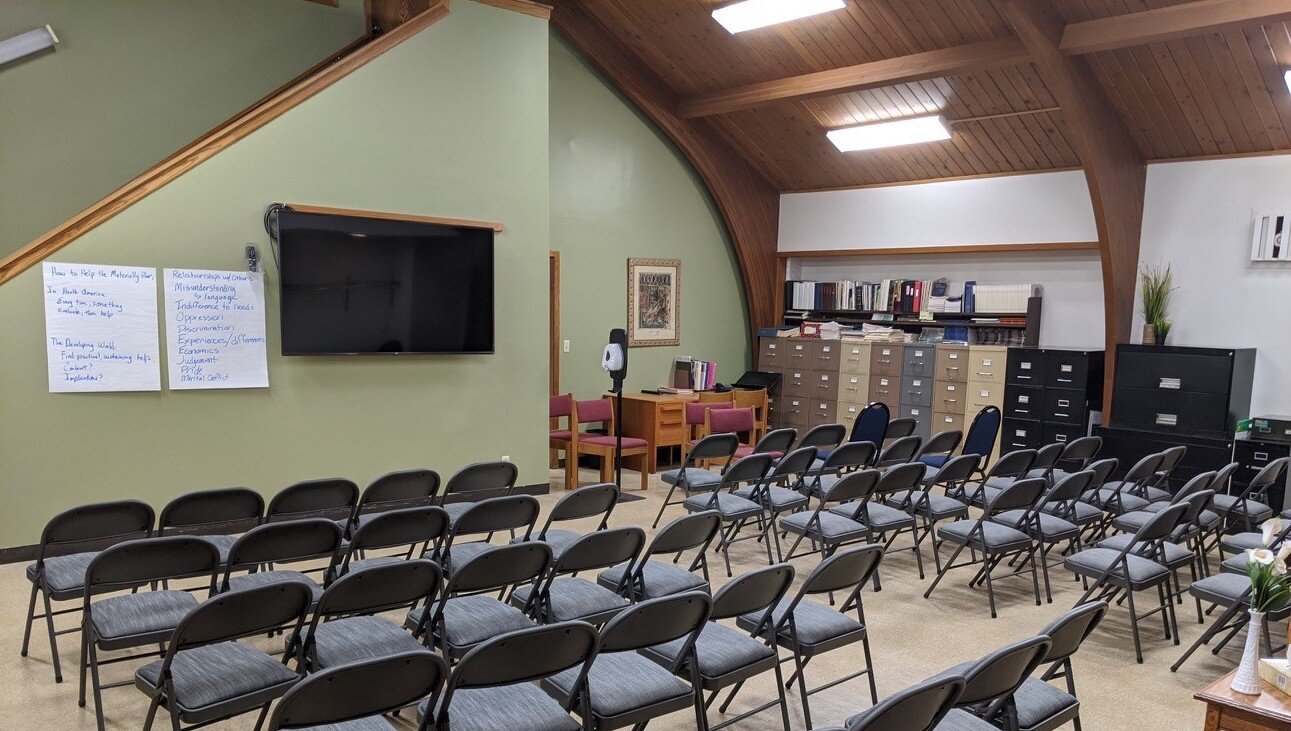 Fellowship Area before remodeling