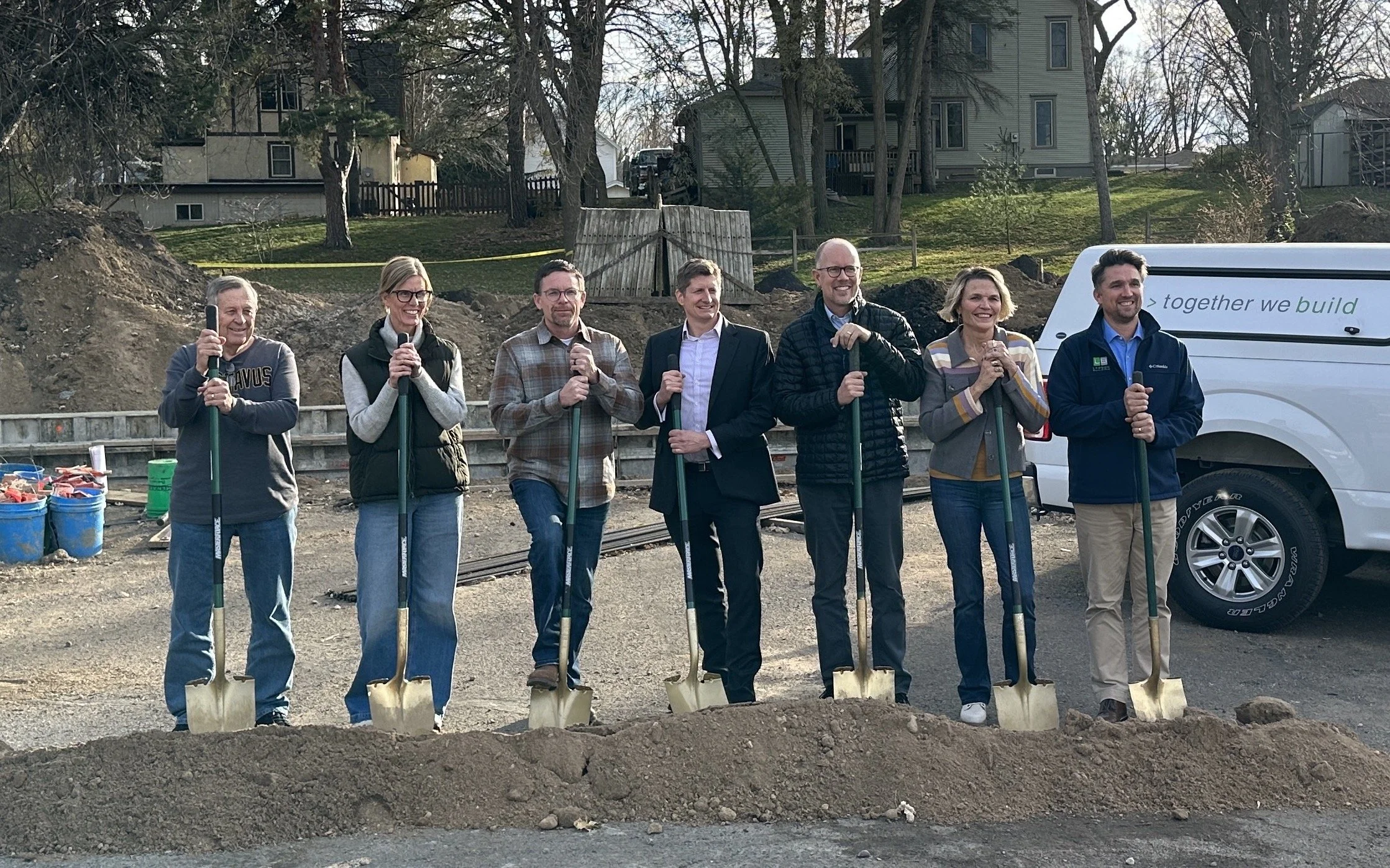 Larson Building Groundbreaking