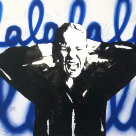 Le cri, lalala (73x92 cm)