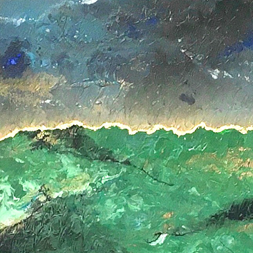 Voir l’univers en plein jour (46x55 cm)