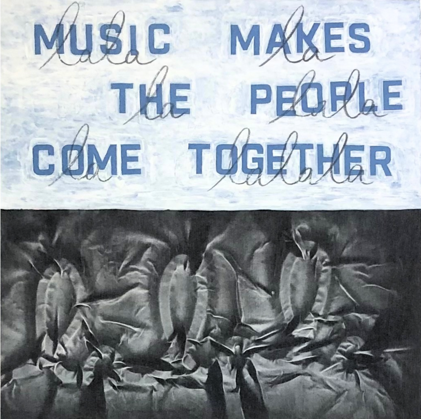 Music, together, lalala (100 cm) *collab 1083*