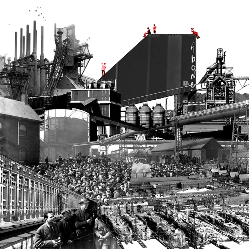 THE PHYSICAL AND SOCIAL INFRASTRUCTURES OF AN OBSOLETE STEEL INDUSTRY: RESEARCH FOR REFORGING STELCO