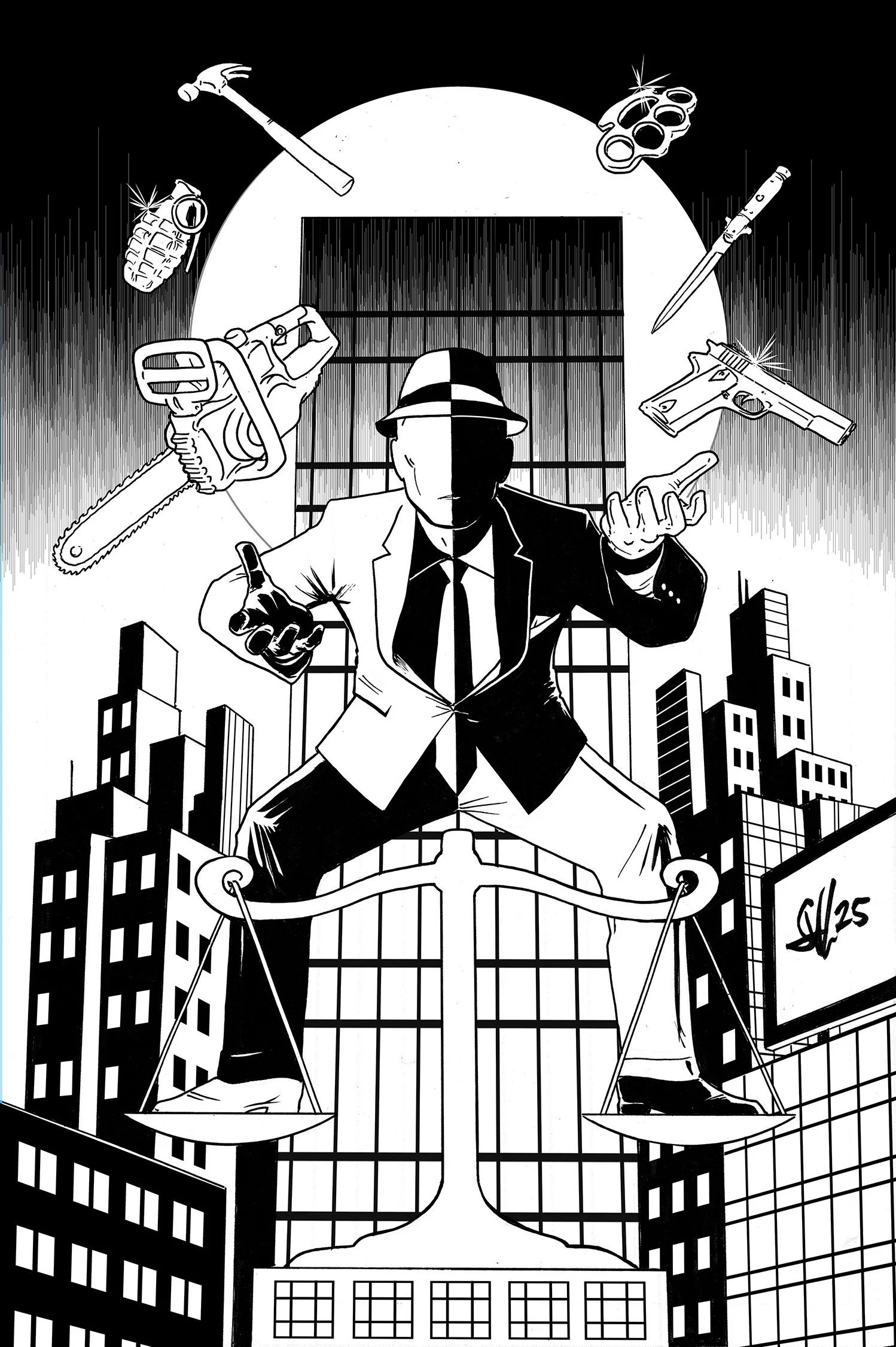 Even Steven Layers Blue Lines.jpg