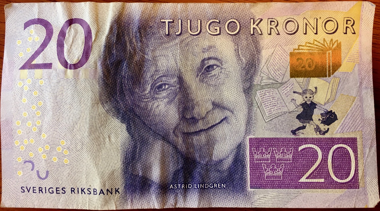 In my wallet, alone forever. Astrid Lindgren on money is pretty awesome, tho.