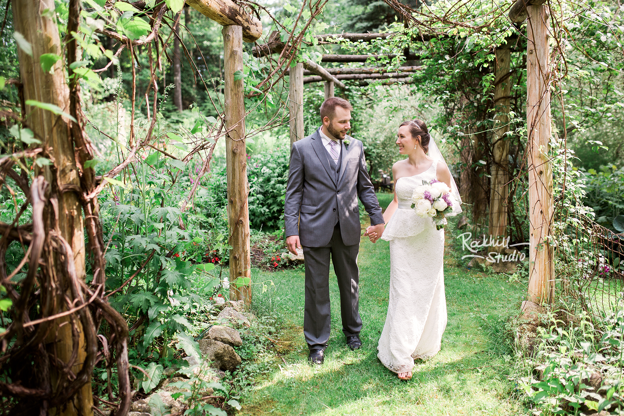 traverse city wedding photographer rockhill studio summer garden wedding