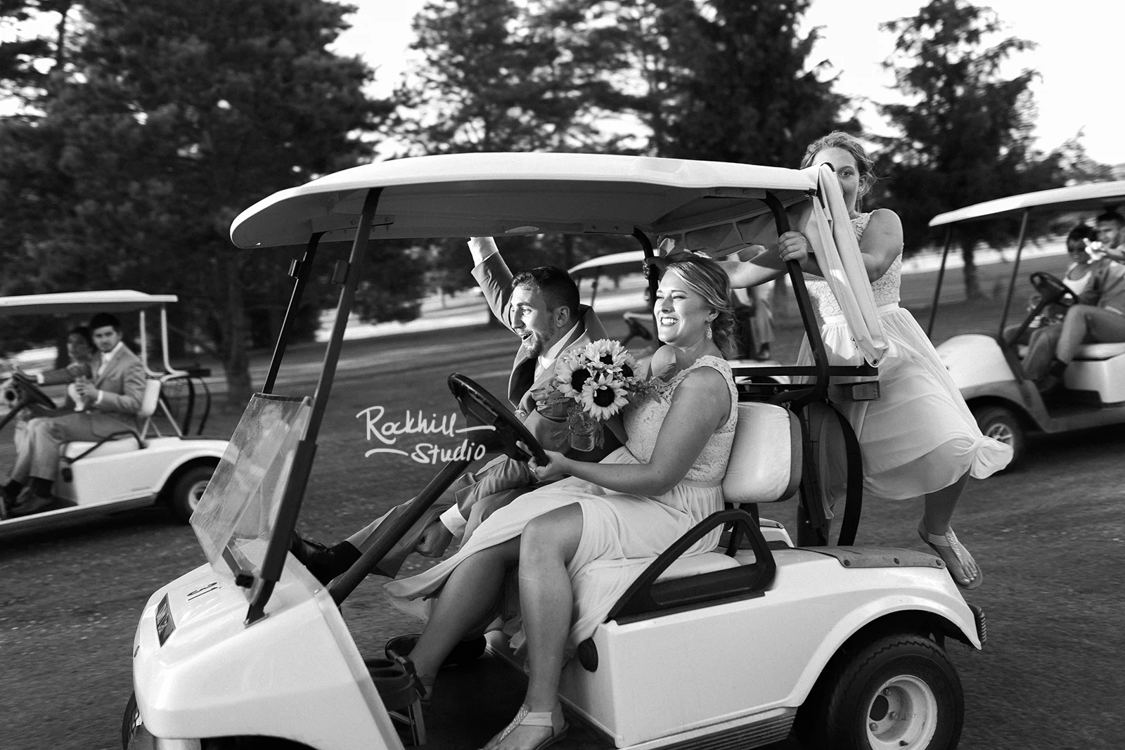 traverse city wedding photographer golf course reception
