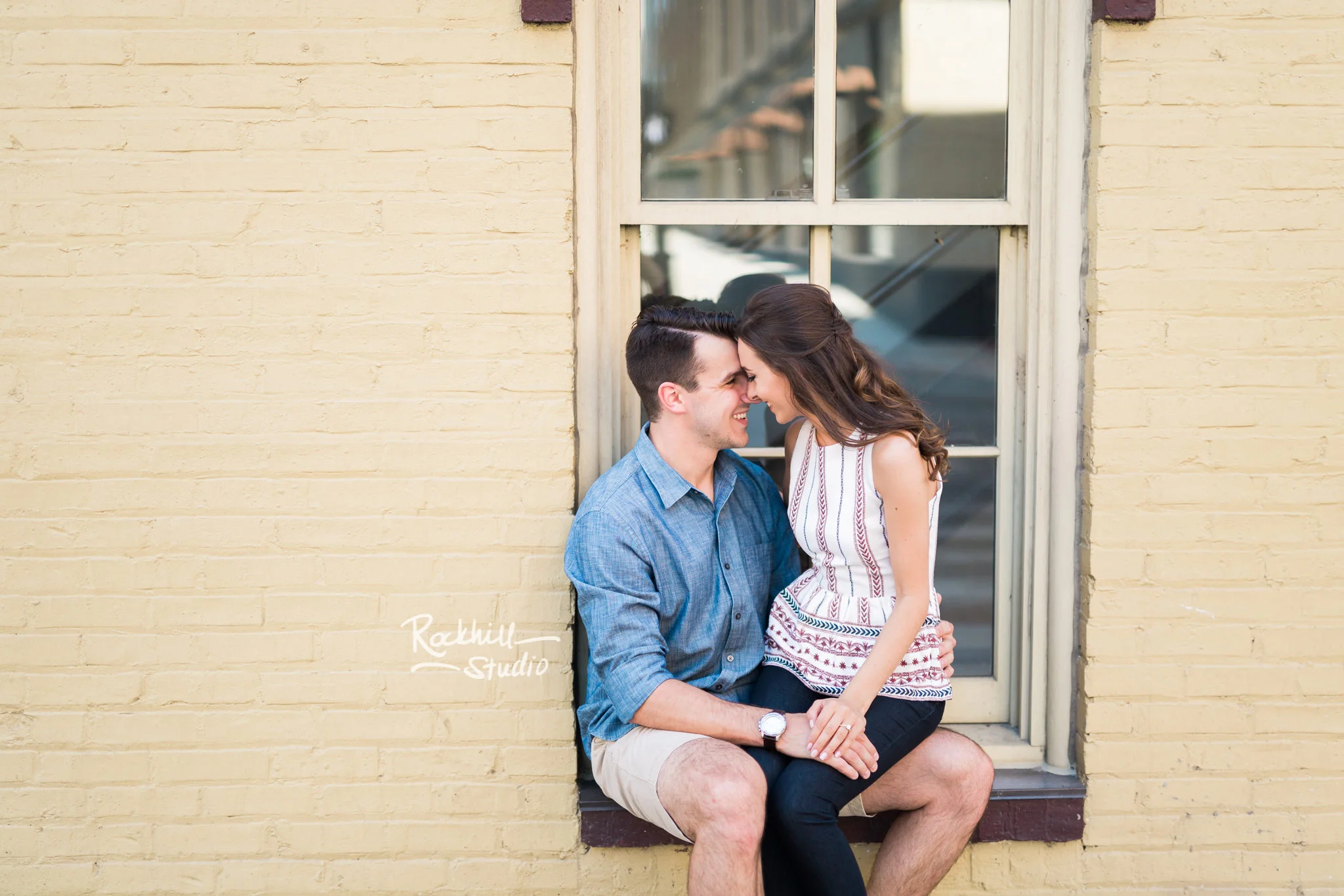 Traverse City Wedding Photographer Coffee Shop Engagement Grand Rapids