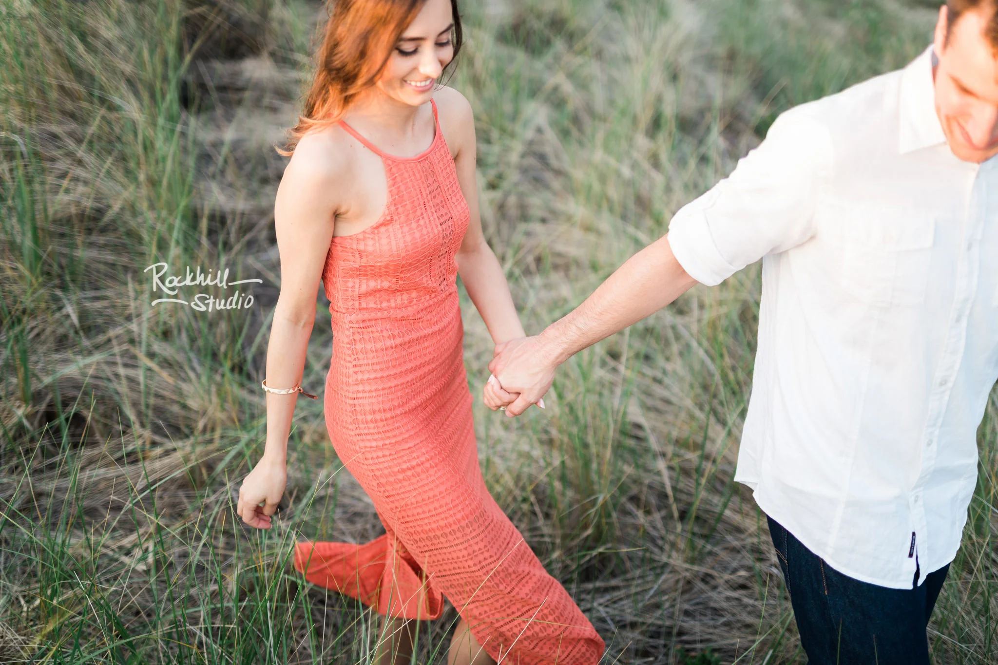Traverse City Wedding Photographer Beach and dunes Engagement Grand Rapids