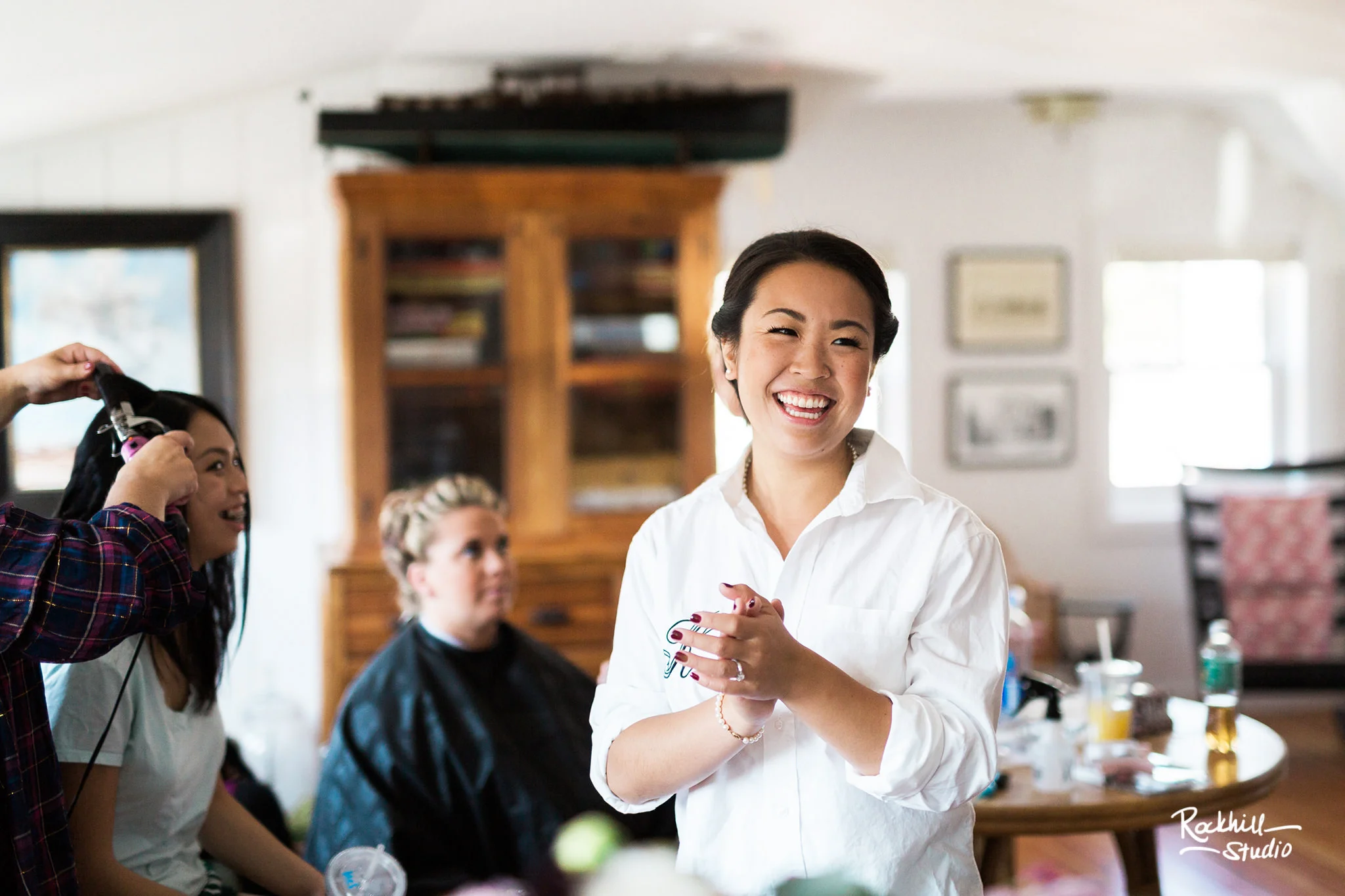 Northport Getting ready detail, Traverse City wedding photographer Rockhill Studio